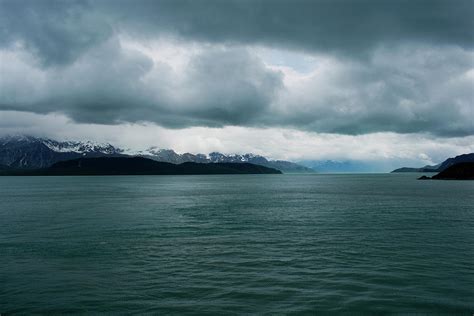 Cloudy Mountain Landscape Photograph by Chad Mayfield