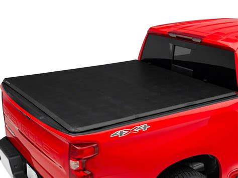 Rough Country Silverado 1500 Soft Tri-Fold Tonneau Cover S114127 (19-22 Silverado 1500 w/ 5.80 ...