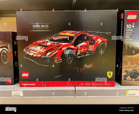 Ferrari 488 GTE lego set Stock Photo - Alamy