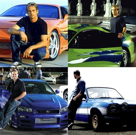 Paul Walker on Twitter: "What’s your favorite iconic Brian O’Conner car? #TeamPW"