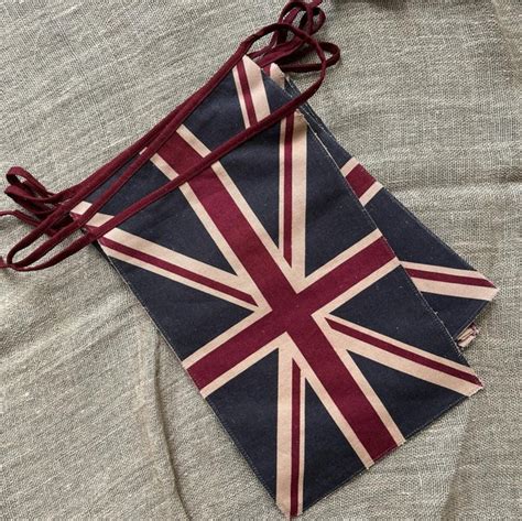 Traditional Vintage Style Union Jack Flag Bunting