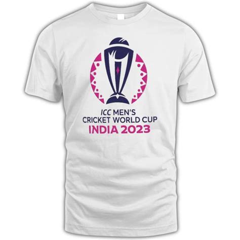 Icc Cricket World Cup Core India 2023 Logo Hoodie - Hectee