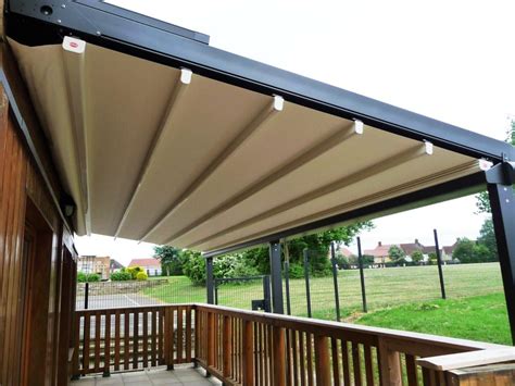 DIY Retractable Roof Pergola