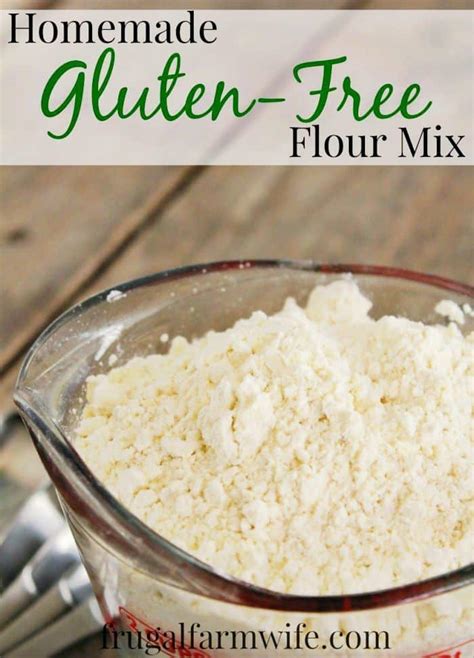 Gluten-Free Flour Mix Recipe | Frugal Farm Wife