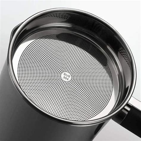 stainless steel oil strainer pot with lid, Capacity: 2.1 Litres at Rs 300/piece in Surat