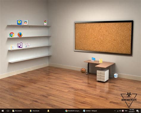 Hướng dẫn trang trí Desktop 3D cực đẹp - AnonyViet
