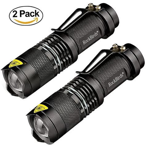 Flashlights, RockBirds 7W LED Mini Tactical Flashlight 300 Lumens with 3 Modes | eBay