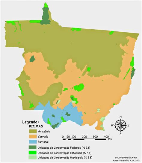 Mato Grosso | Aspectos Geográficos de Mato Grosso