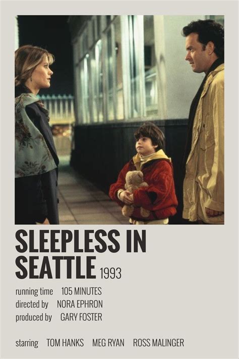 Sleepless in Seattle | Sleepless in seattle, Film posters minimalist, Film posters vintage