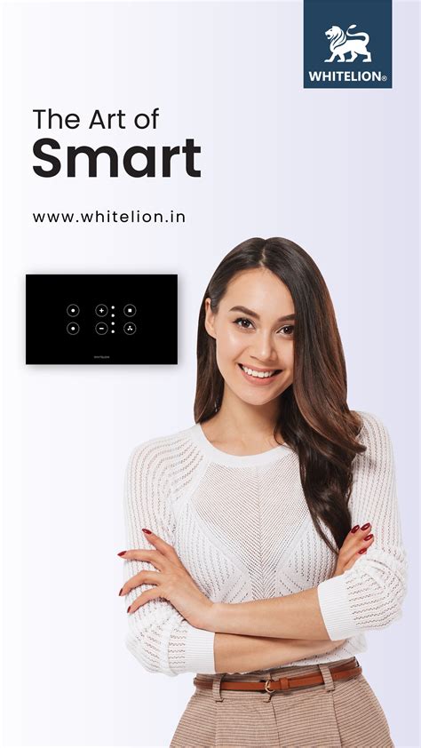 Presenting Whitelion's smart touch switches, a revolution in Home Automation. #Whitelion # ...