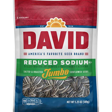 Reduced Sodium–Jumbo | DAVID Seeds