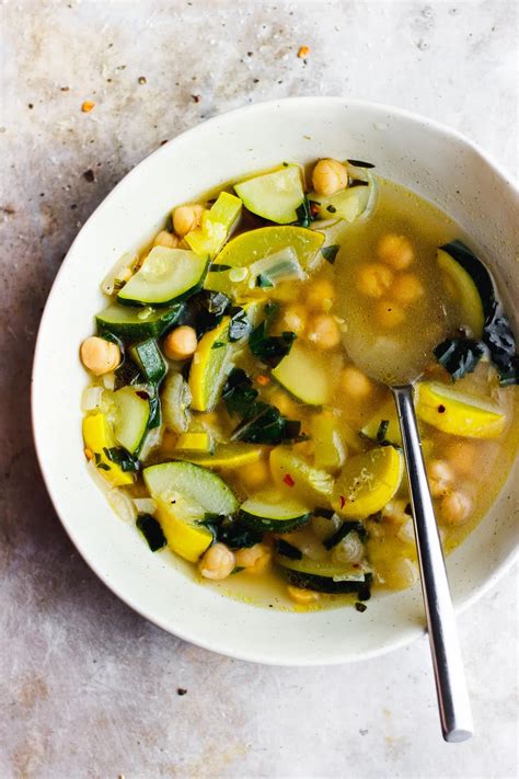 Summer Squash Soup with White Beans | Recipe | Summer squash soup, Squash recipes, Yellow squash ...