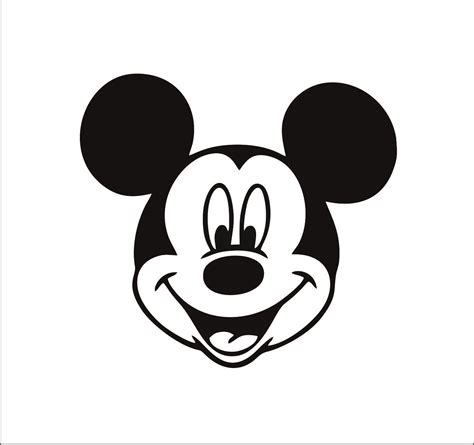 Mickey Mouse Svg Cut