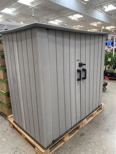 Costco Lifetime Resin Utility Shed | Utility sheds, Outdoor storage ...