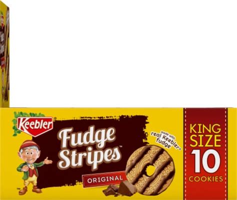 Keebler® Original Fudge Stripes™ Cookies, 10 ct / 4.75 oz - Ralphs