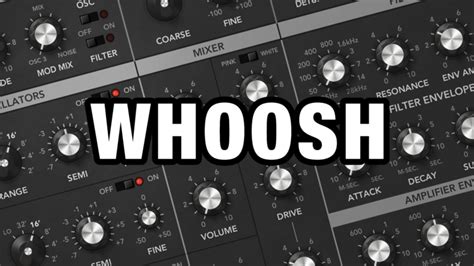 How to make Whoosh Sound Effects (Quick Guide) – Professional Composers