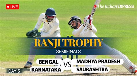 Ranji Trophy Semi Final Day 5 highlights Saurashtra win by 4 wickets to enter the finals, Arpit ...