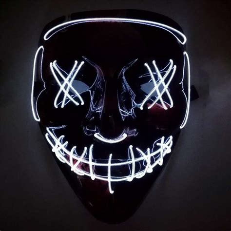 Halloween Neon Mask – Halloween-Depot.com