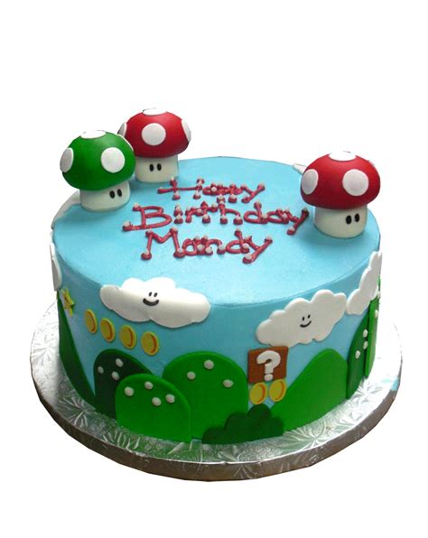 simple and cute! | Super mario cake, Mario cake, Mario bros cake