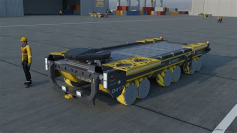 ArtStation - Autonomous cargo drone