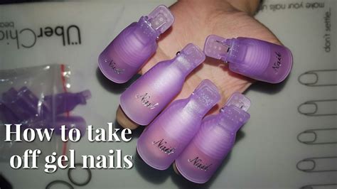 Nail art for beginners | Soak off gel nail polish | how to remove gel nails - YouTube