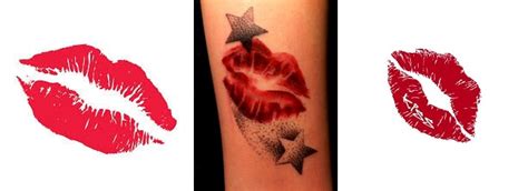 Lips Tattoo - TATTOOS