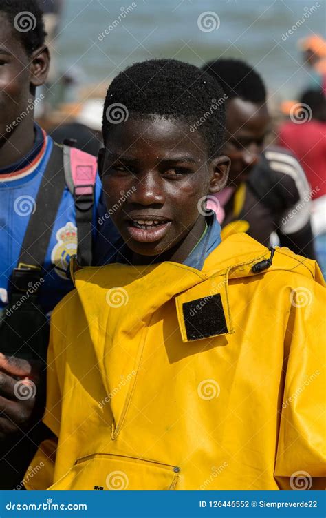 Unidentified Senegalese Man Walks on the Coast of the Atlantic Editorial Photography - Image of ...