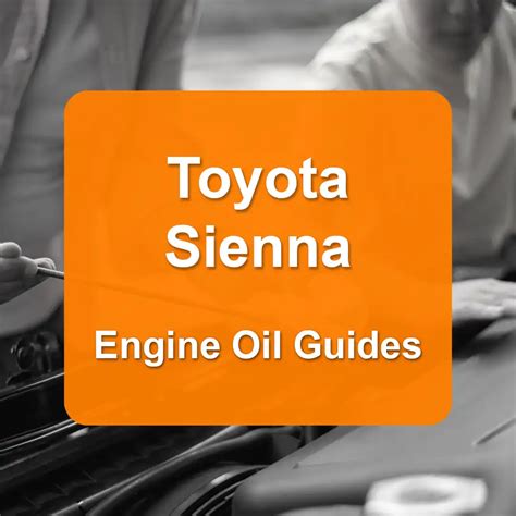 Toyota Engine Oil Capacities and Oil Types (All Models)