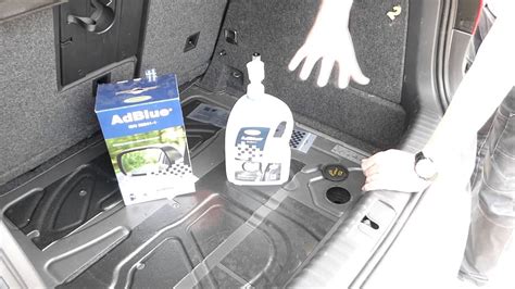 How to refill your car with a 4L Greenchem AdBlue Bottle ...