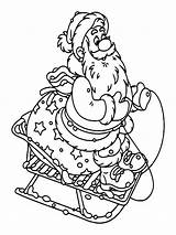 Santa Claus And Toys Coloring Page  Free Printable Pages For Kids sketch template