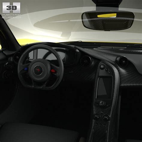 3d 2014 interior mclaren model