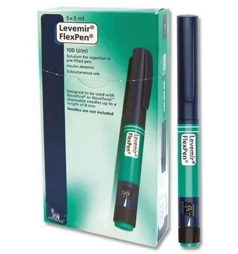 Levemir Flexpen 100IU/mL, 100 U/Ml, for Personal at best price in Nagpur