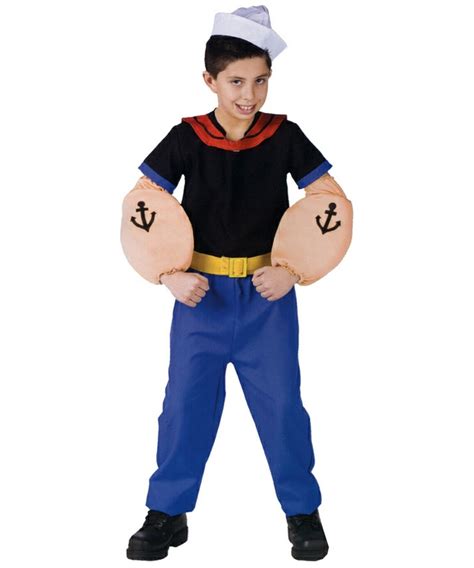 Popeye Kids Costume - Boys Halloween Costumes