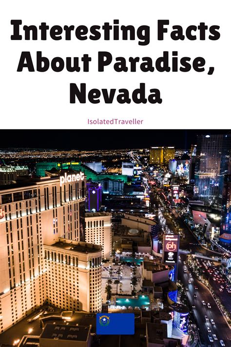 10 interesting facts about paradise nevada – Artofit