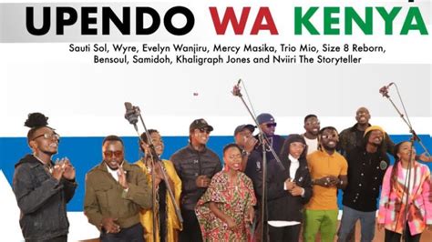 Kenyan Artists Come Together for "Upendo Wa Kenya"