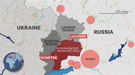 Ukraine Map—Putin's Possible Next Moves in Breakaway Regions Explained ...