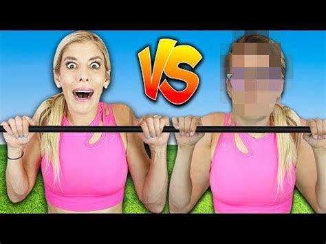 7 Second Workout Challenge with Surprising Guest! Rebecca Maddie ...