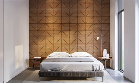 Wooden Wall Designs And Panels For Bedroom | Design Cafe