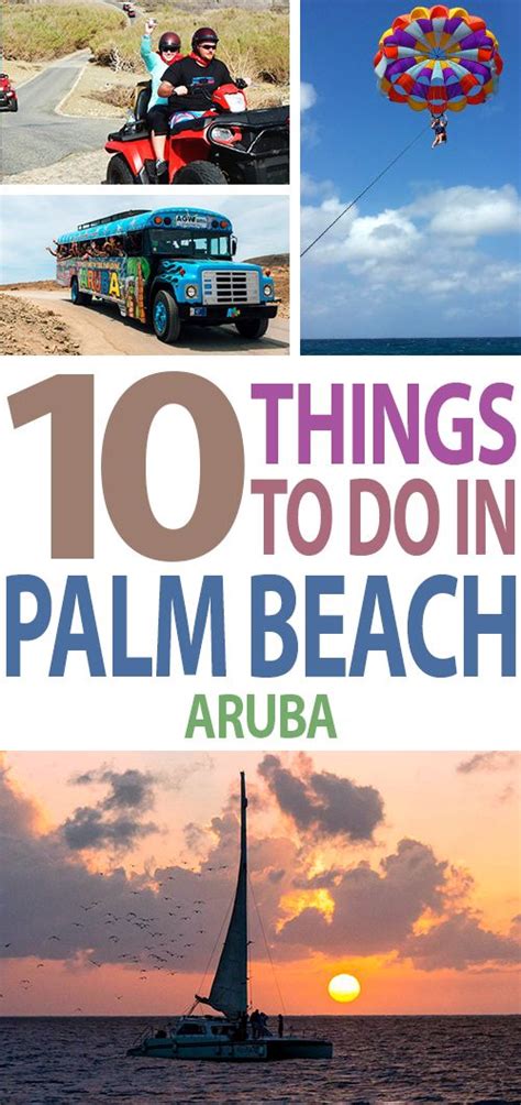 Best things to do in palm beach aruba – Artofit