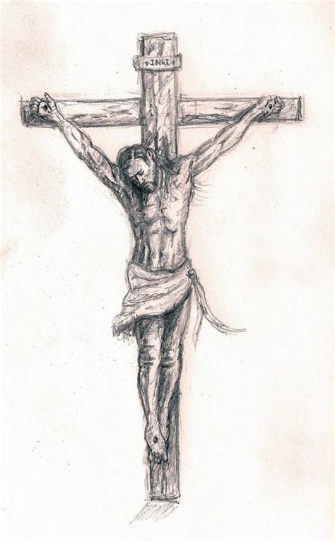 He died for us... | Cross drawing, Cross drawings, Jesus art drawing