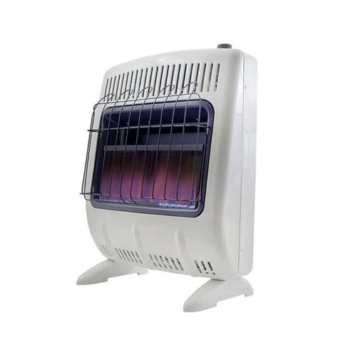 30,000 BTU Vent Free Blue Flame Propane Heater with Thermostat and Blower