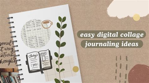 EASY Digital Collage Journaling Ideas | Abbey Sy - YouTube