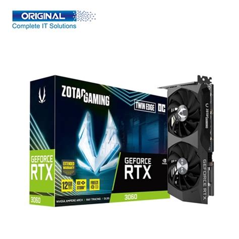 ZOTAC GAMING RTX 3060 Twin Edge OC 12GB Graphics Card