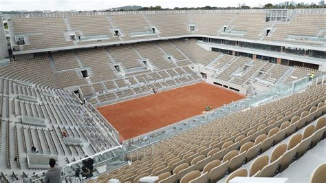 Roland-Garros : Le nouveau court Philippe-Chatrier se dévoile - Eurosport