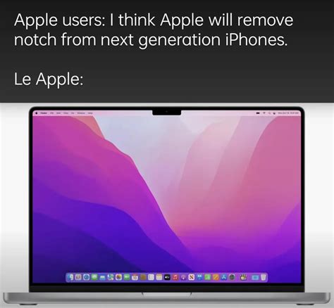 Top 10 MacBook Pro Notch Memes That Mock The New Design