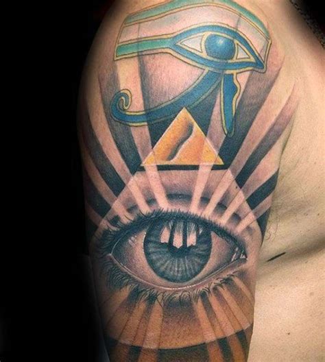 55 Pyramid Tattoos: Invoke the Spirit of Egypt! - Wild Tattoo Art