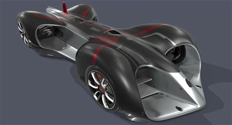 3D Robotic Racing Car | CGTrader