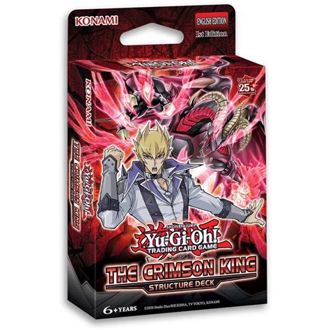 YU-GI-OH! Trading Card Game The Crimson King Structure Deck | BIG W