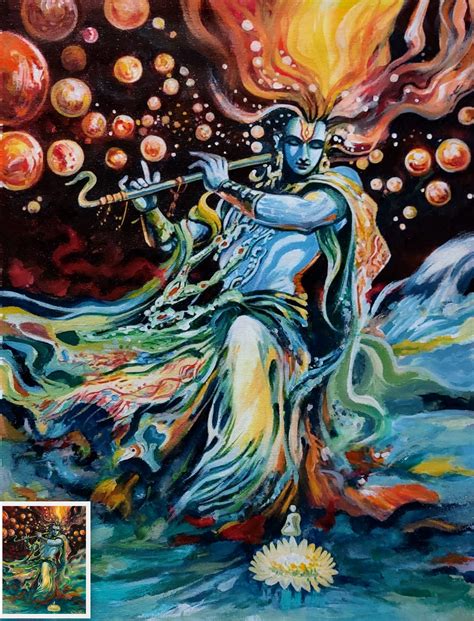 Uncover the mystical beauty of Shri Krishna paintings and art through the ages | Paintphotographs