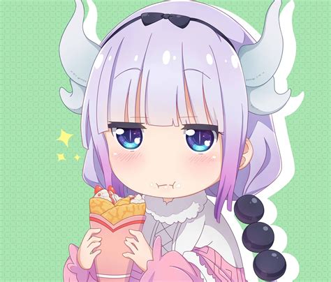 #Anime Miss Kobayashi's Dragon Maid Kanna Kamui #1080P #wallpaper # ...